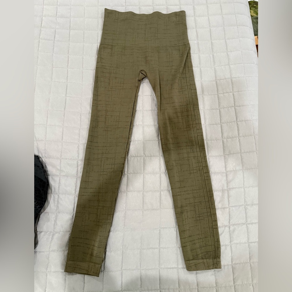 SPANX Olive Green Leggings